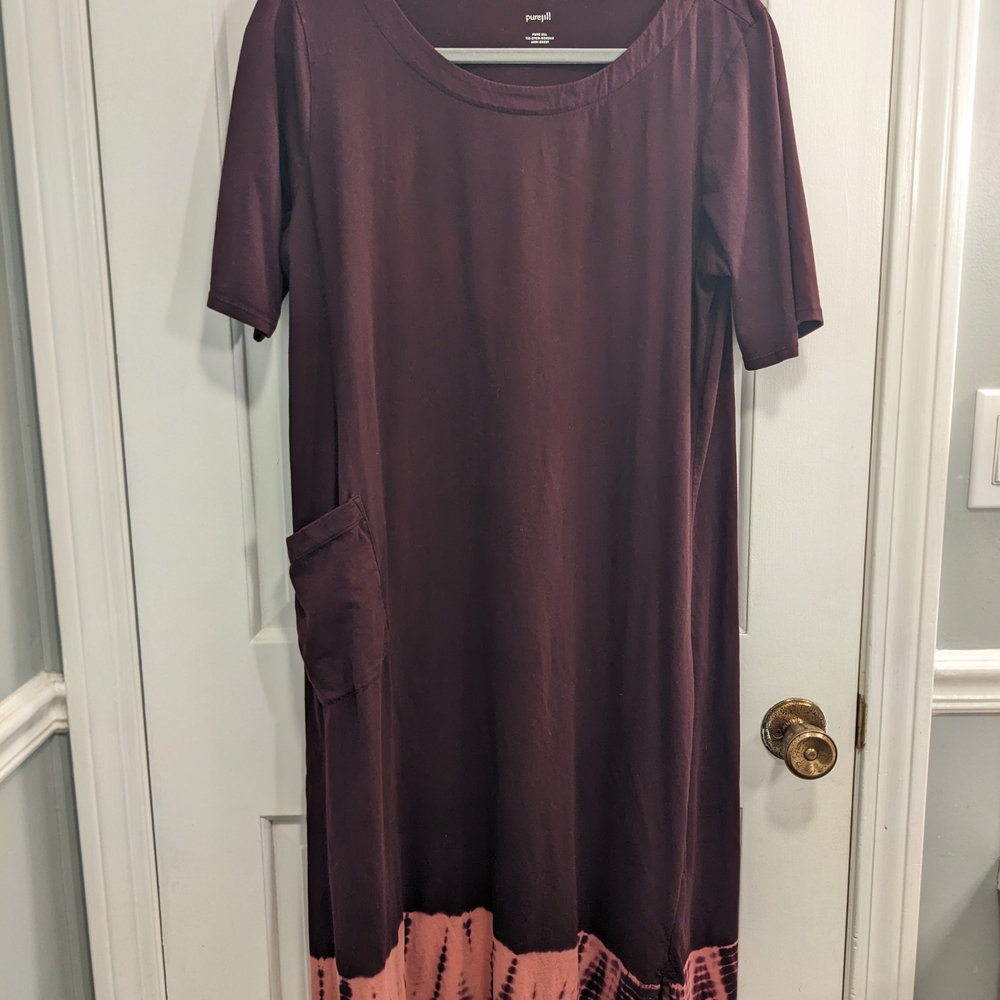Purple and Pink Women's Dress